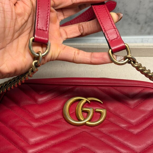 Gucci GG Marmont Small Shoulder Bag - Picture 3 of 8